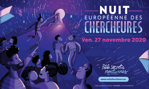 Affiche de la Nuit des chercheur·es