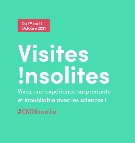 Logo visites insolites du CNRS